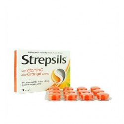 Strepsils Cool Boğaz Pastili Portakal 24 adet